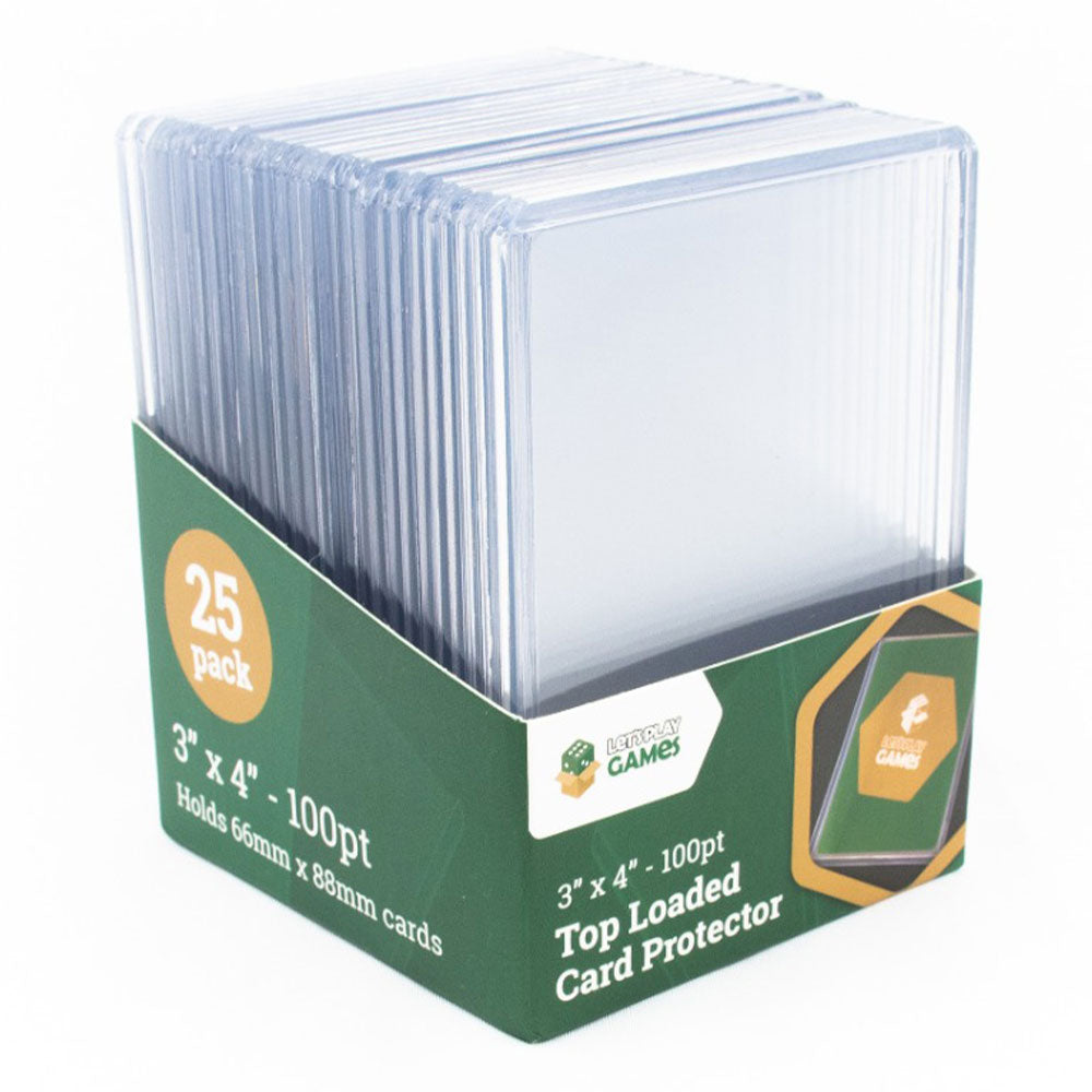 Protecteur de carte chargée sur le dessus de GPL 3x4 "25pcs