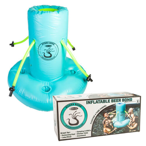 Head Rush Inflatable 4 Tube Beer Bong