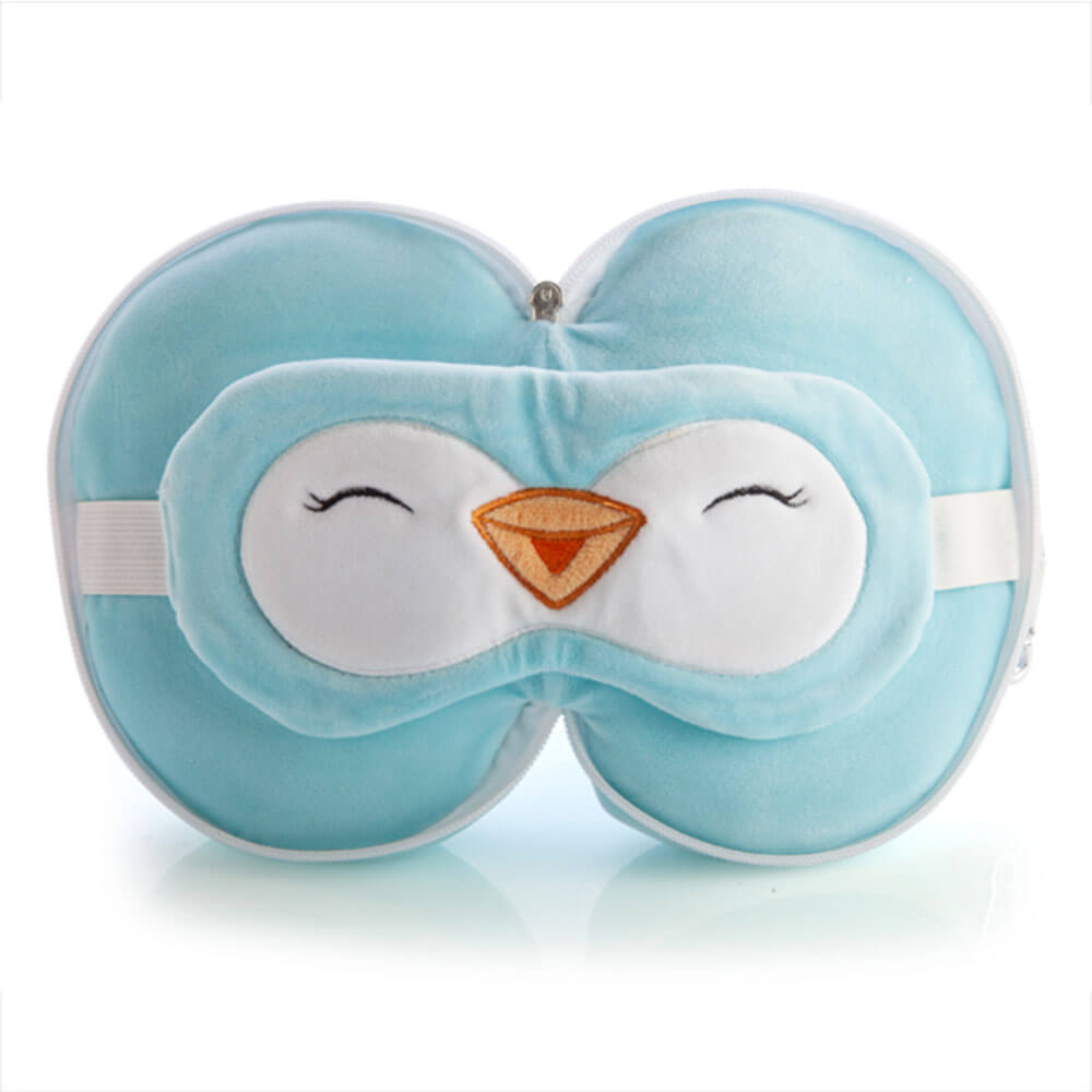 Smooshos Pals Travel Mask & Pillow