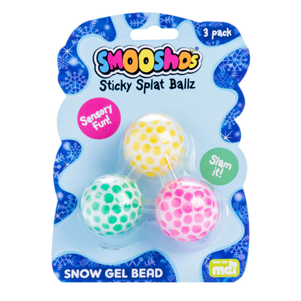 Smooshos Sticky Splat Ballz (sett med 3)