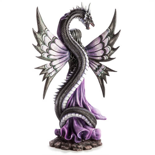 Purple Fairy With Black Serpent