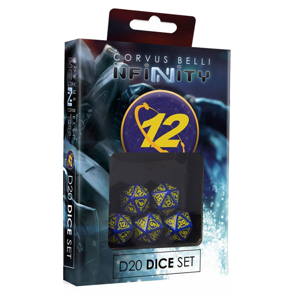 Infinity D20 terningsett