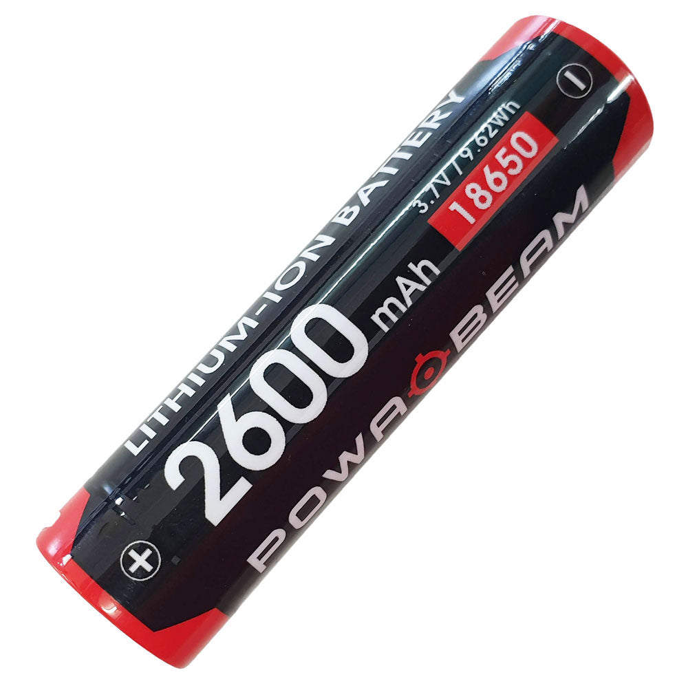 Powa Beam 18650 USB laddningsbart facklabatteri