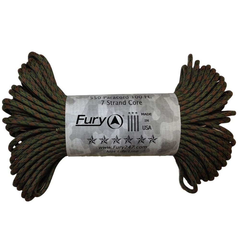 Fury Camuflage Series Paracord 30m