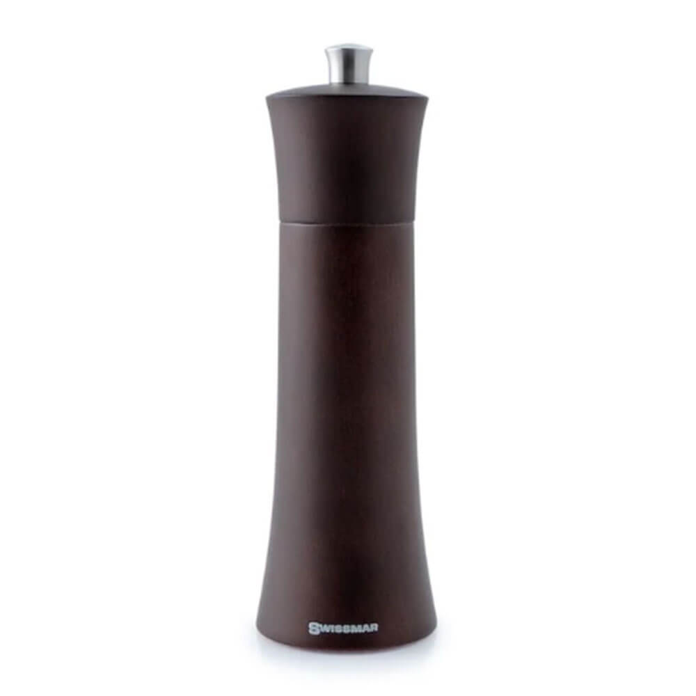 Swissmar Torre Chocolate Wood Pepper Mill