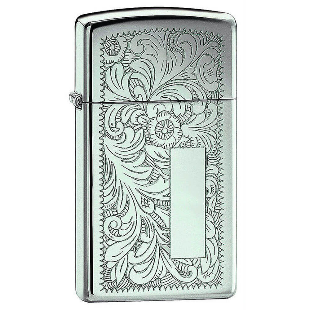 Zippo alto polaco Venetian Slim Lighter