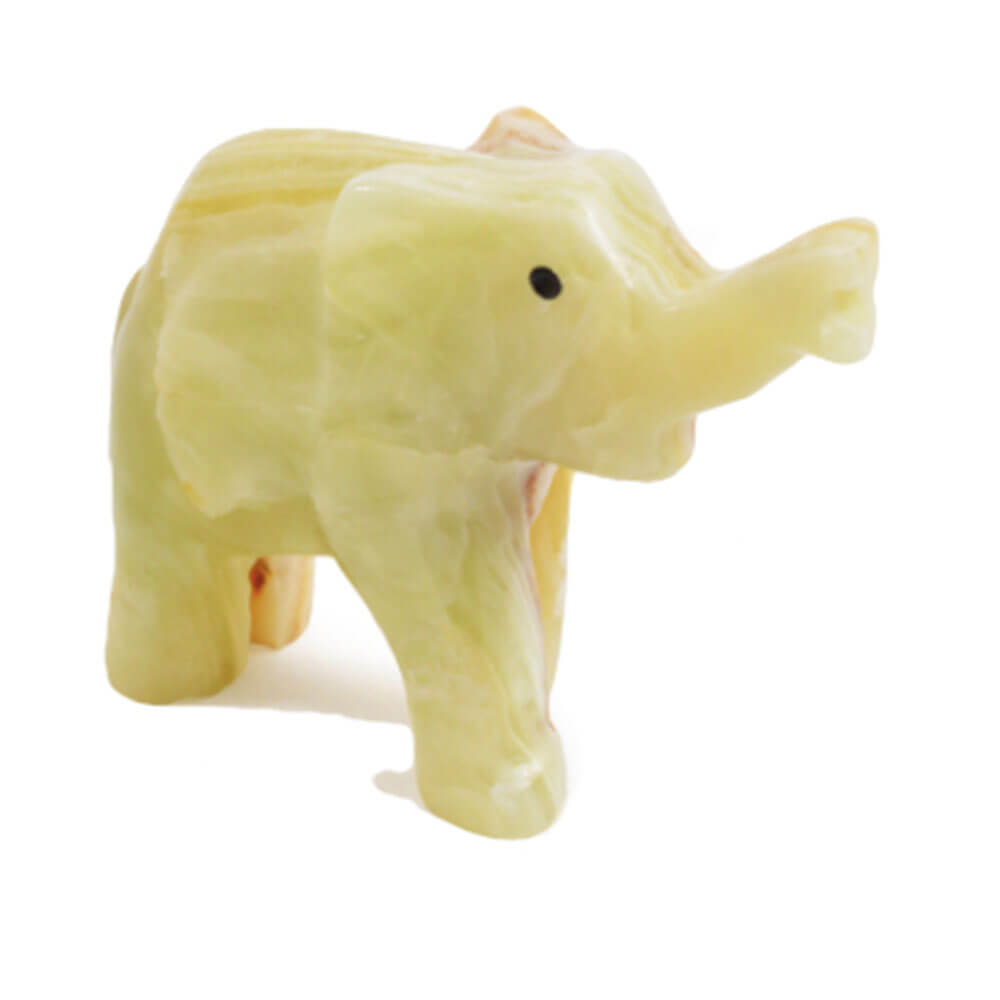 Britiske fossiler hugget elefant 7.5cm