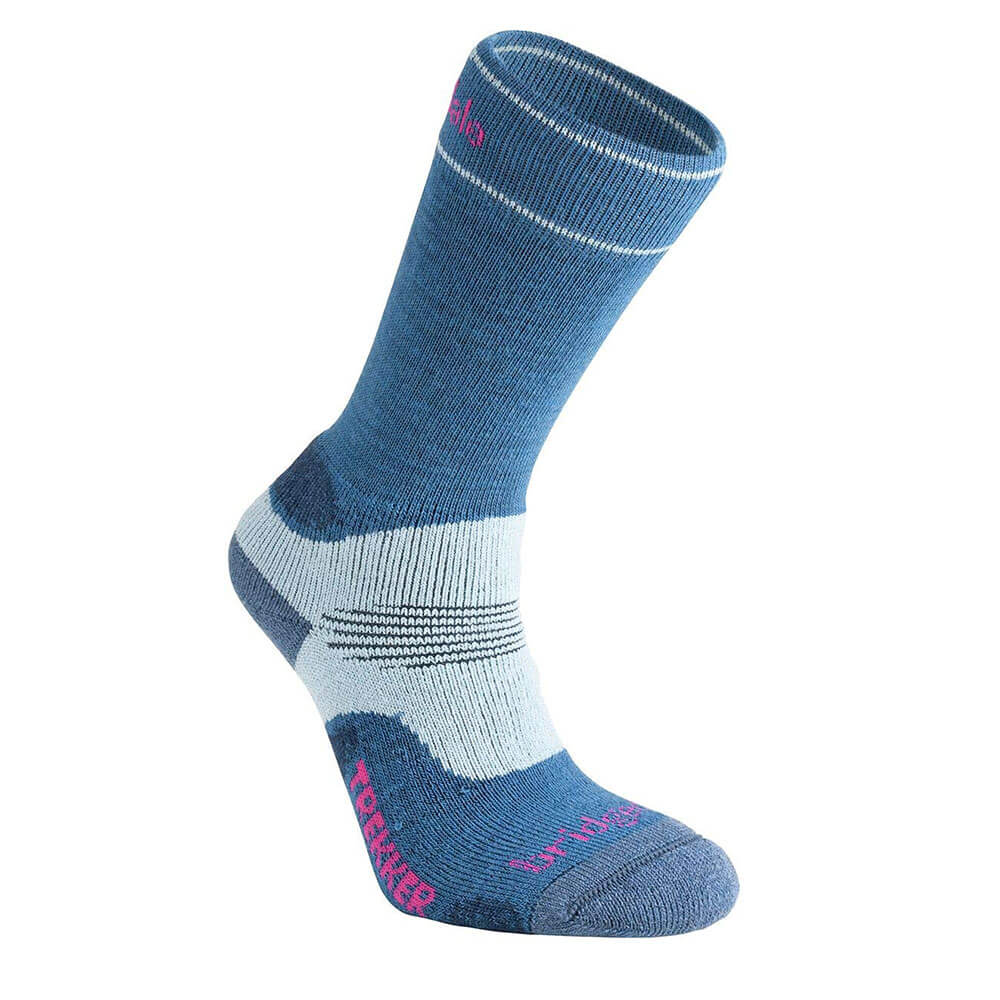 Caminhada Performance de peso médio Mulheres Blue Sky Sock