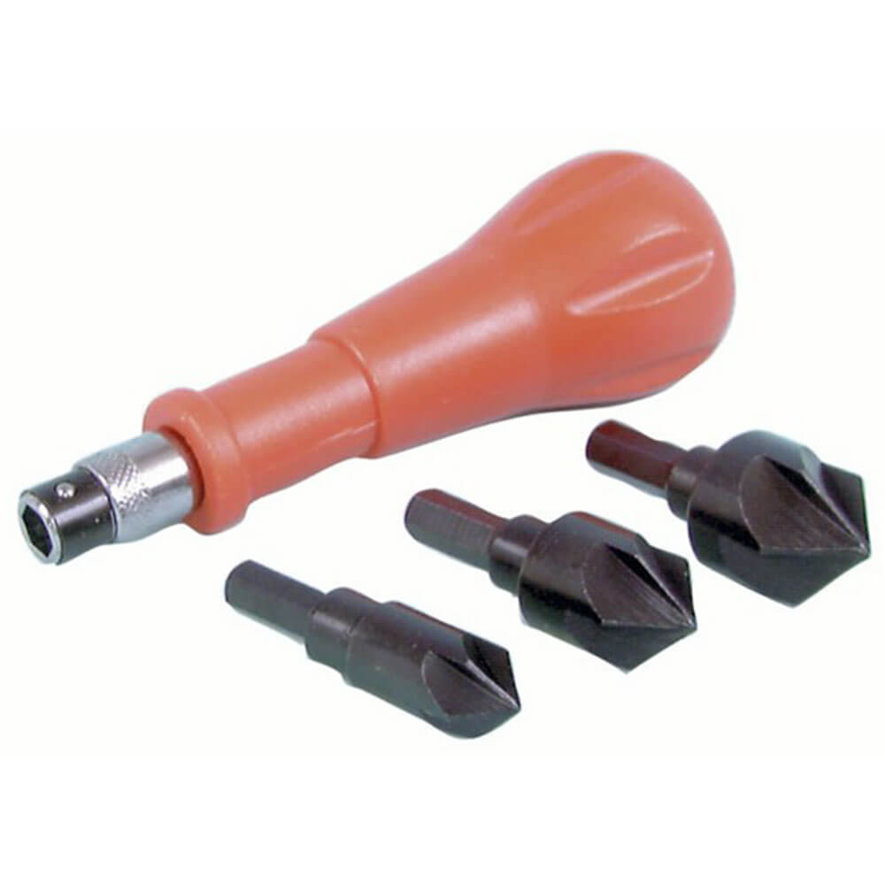 4 Piece Countersink Set