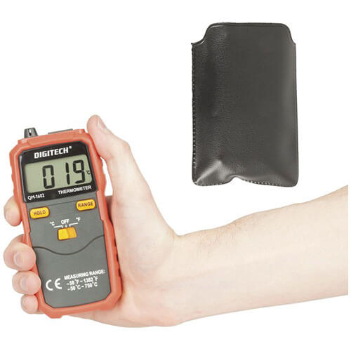 Digital Thermometer w/ K-Type Thermocouple