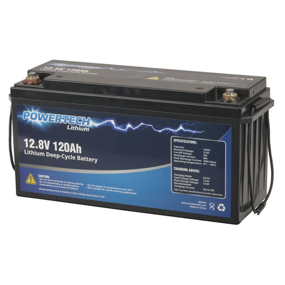  Powertech Deep Cycle Batterie (12,8 V LiFePO4)