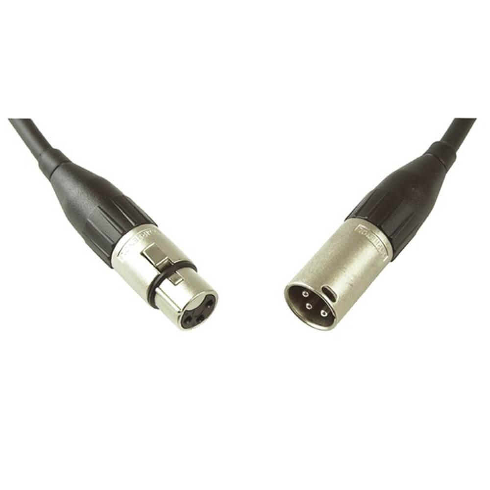 Amphenol-gebalanceerde microfoonkabel (XLR-plug-socket)