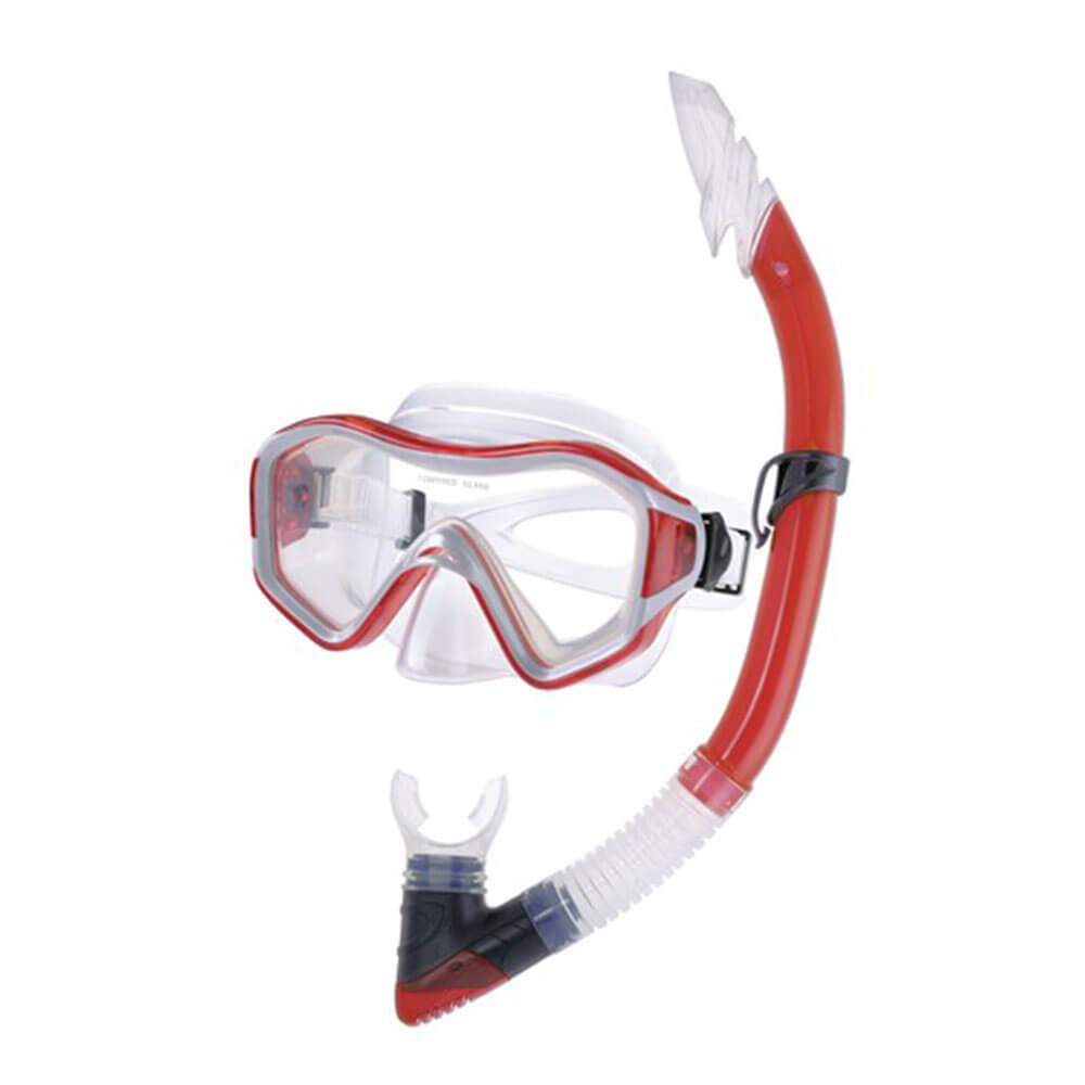 Volwassen masker en snorkelset