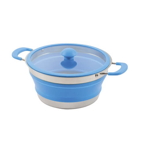 Collapsible Cook Pot with Lid