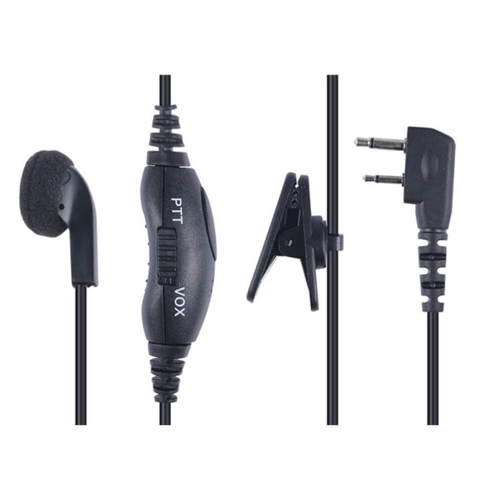 Dual Jack Headset Earphone/Mic (suit Tx665/667/675/677/6155)