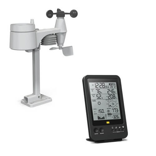 Digital 5 in 1 Wireless Weather Station B/W Display