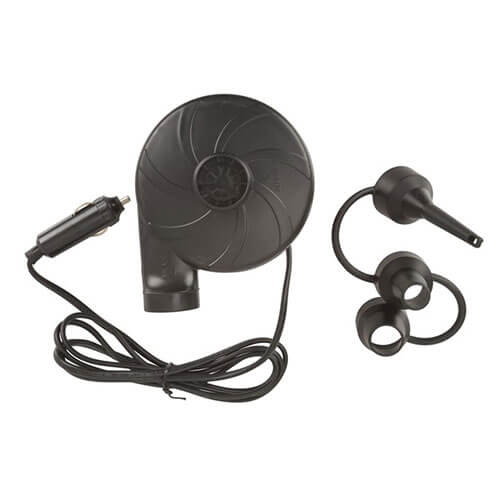 12V Inflator Air Pump Car Lighter (Black)