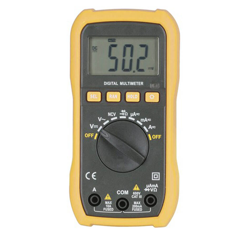 Autorange Multimeter with Non-Contact Voltage Sensor