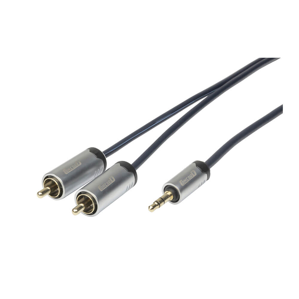 Concord da 3,5 mm spina stereo a 2 spine RCA