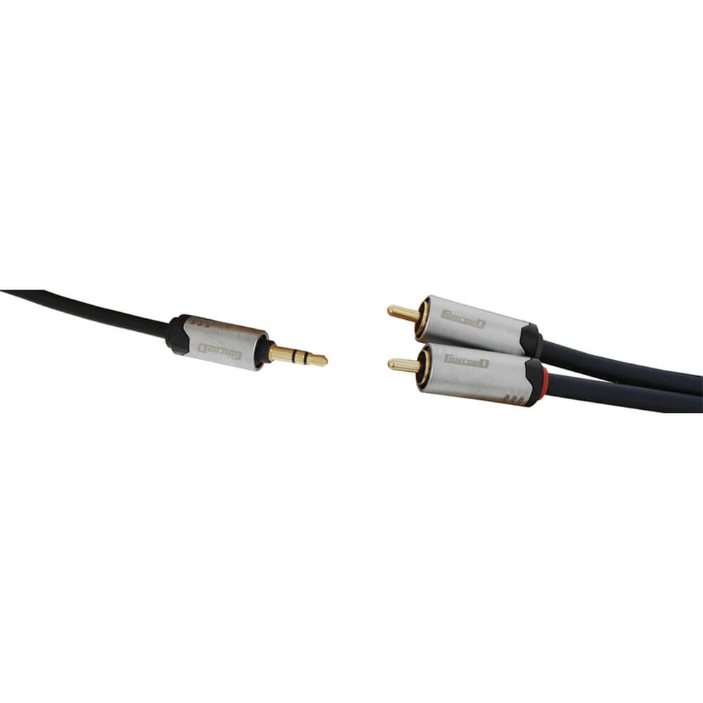 Concord 3,5mm Stereo -Stecker bis 2 RCA -Stecker