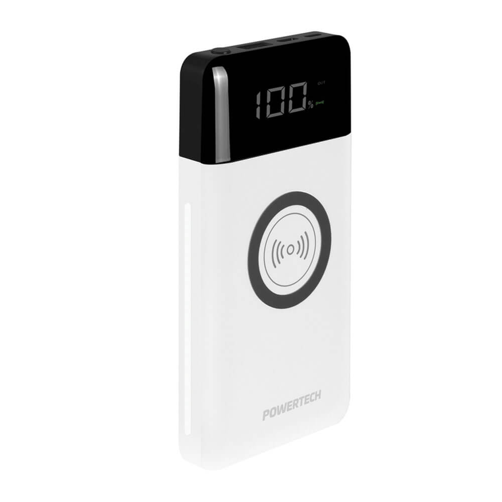 PowerTech Power Bank och trådlös laddare 10.000mAh