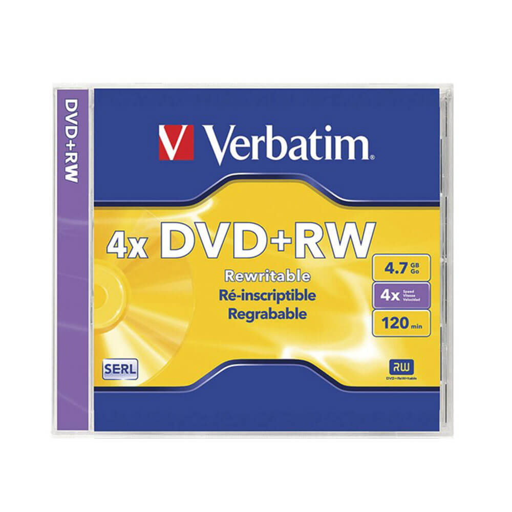 Verbatim DatalifePlus SERL Disc with Case 4.7GB