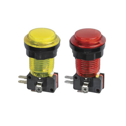 Arcade Button Switch with LED Illumination