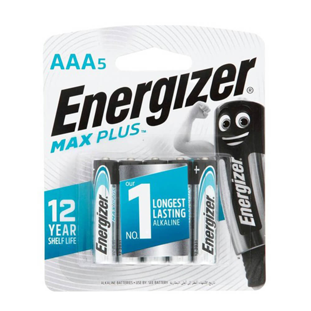 Energizer Max Plus Batteries 1.5 V (5pk)