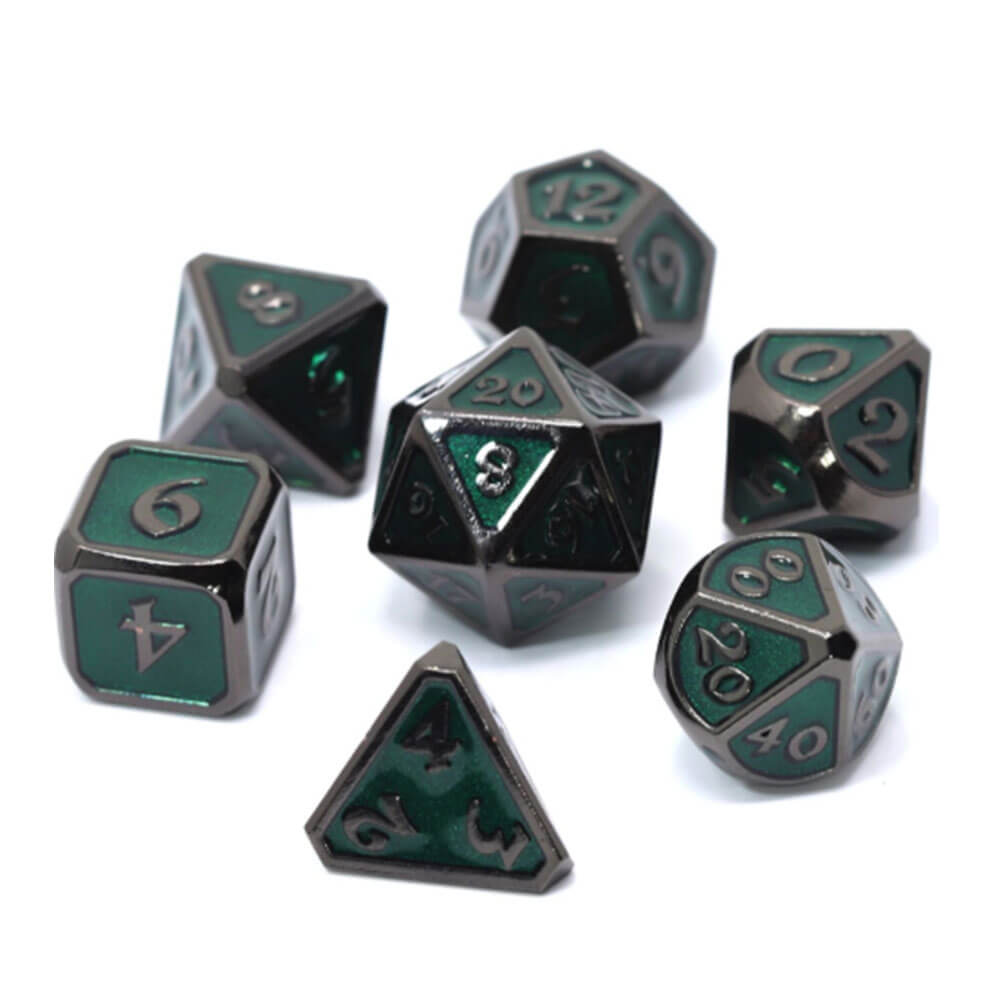 Zestaw metalowy Dice Polihedral miticka