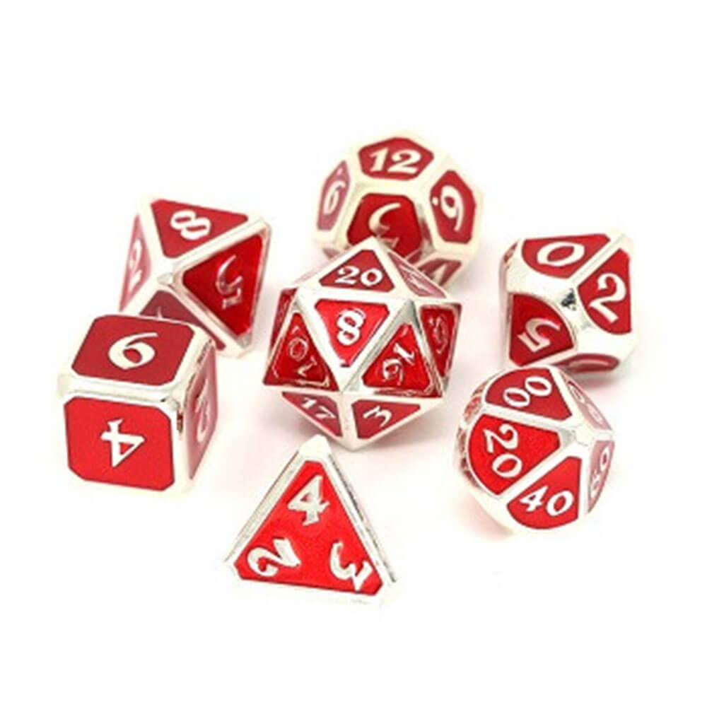 Zestaw metalowy Dice Polihedral miticka