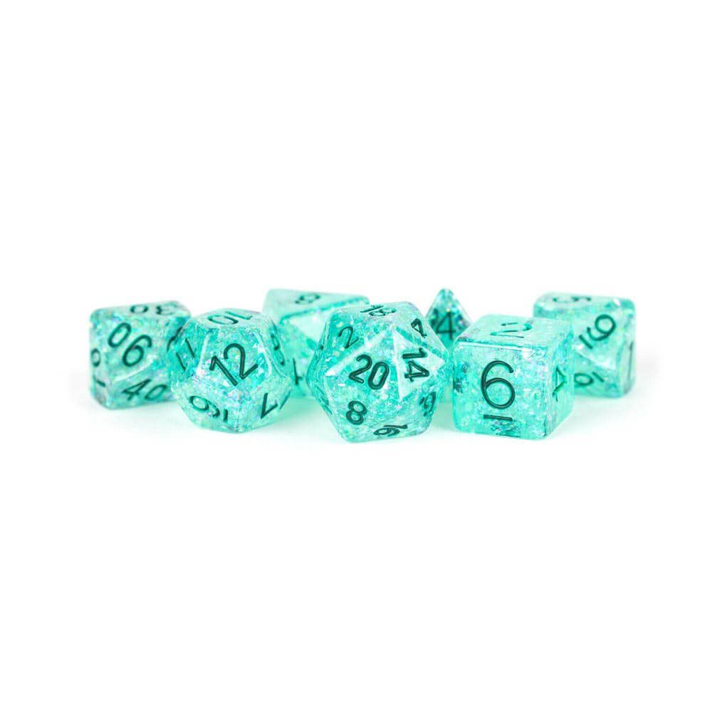 MDG Resin Flash Dice Set 16mm Polyhedral