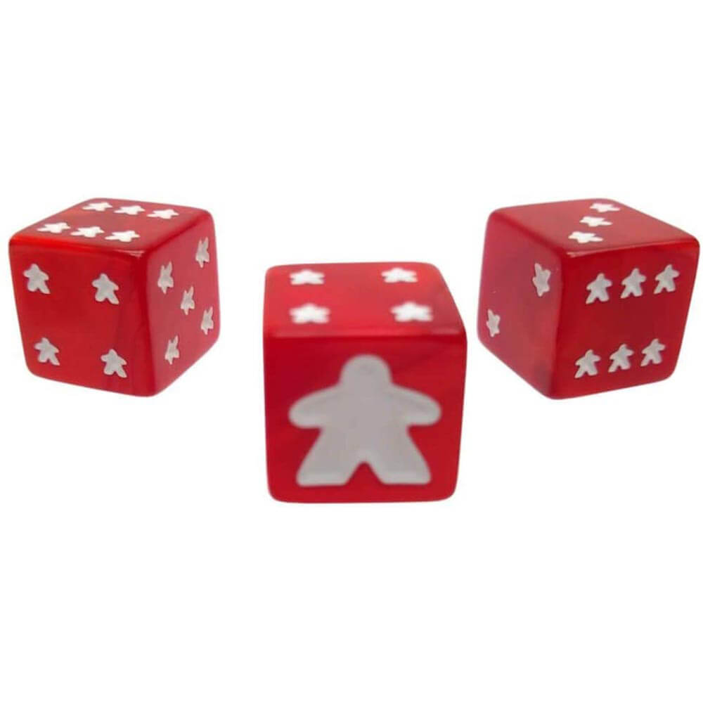 Set di dadi Meeple D6