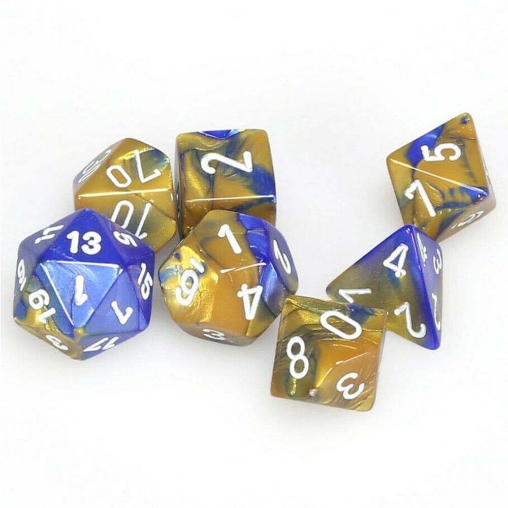 D7 die set terninger gemini poly (7 terninger)