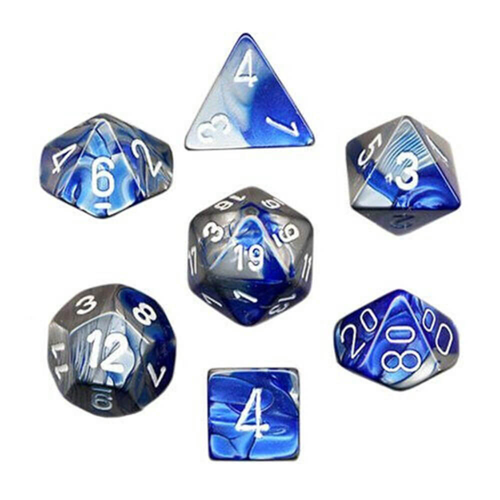 D7 Die Set Dice Gemini Poly (7 terninger)