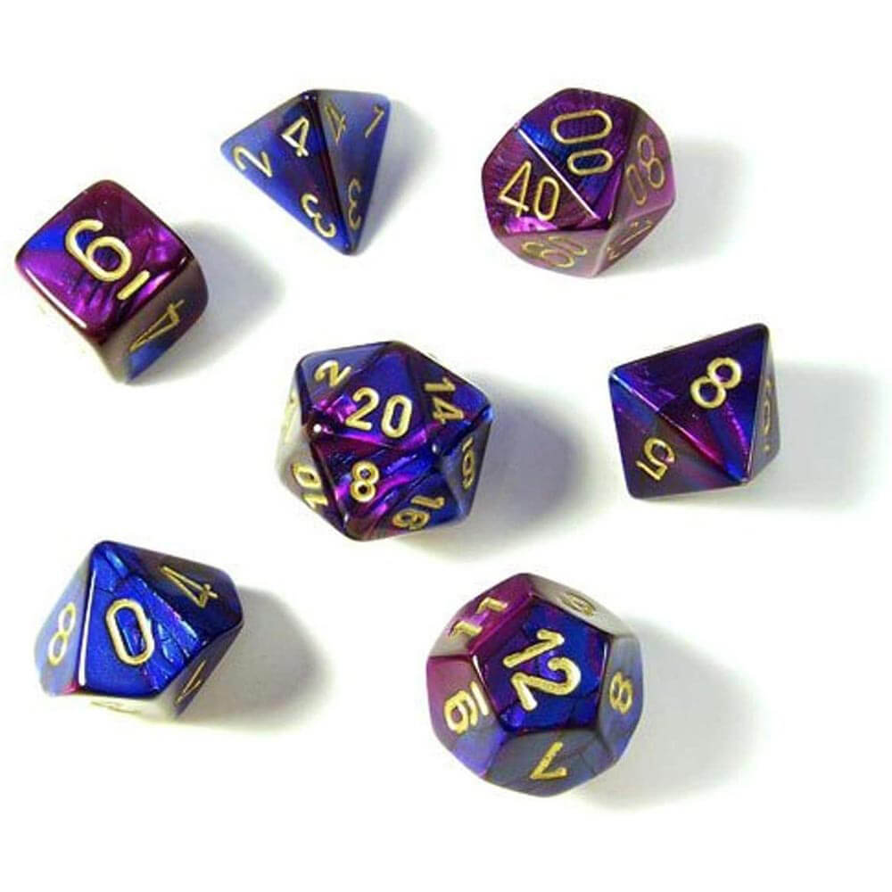 Zestaw D7 Dice Gemini Poly (7 kości)