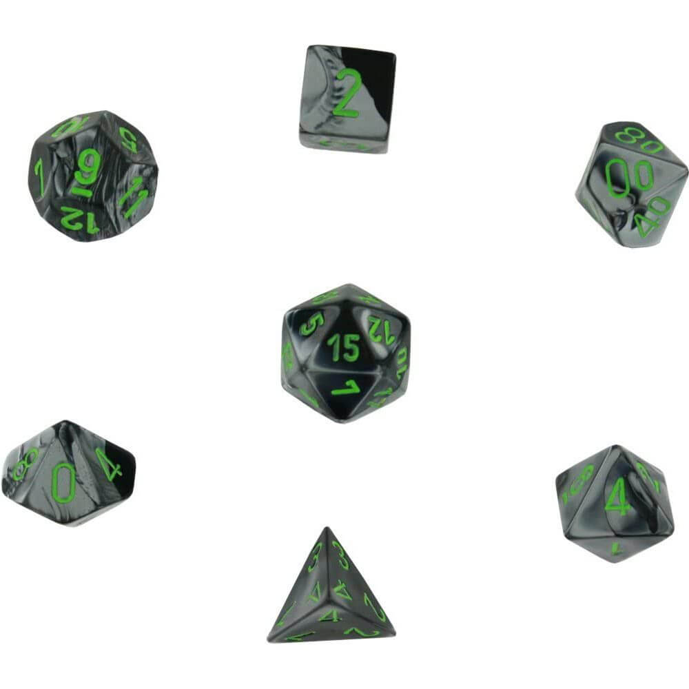 D7 Die Set Dice Gemini Poly (7 dés)