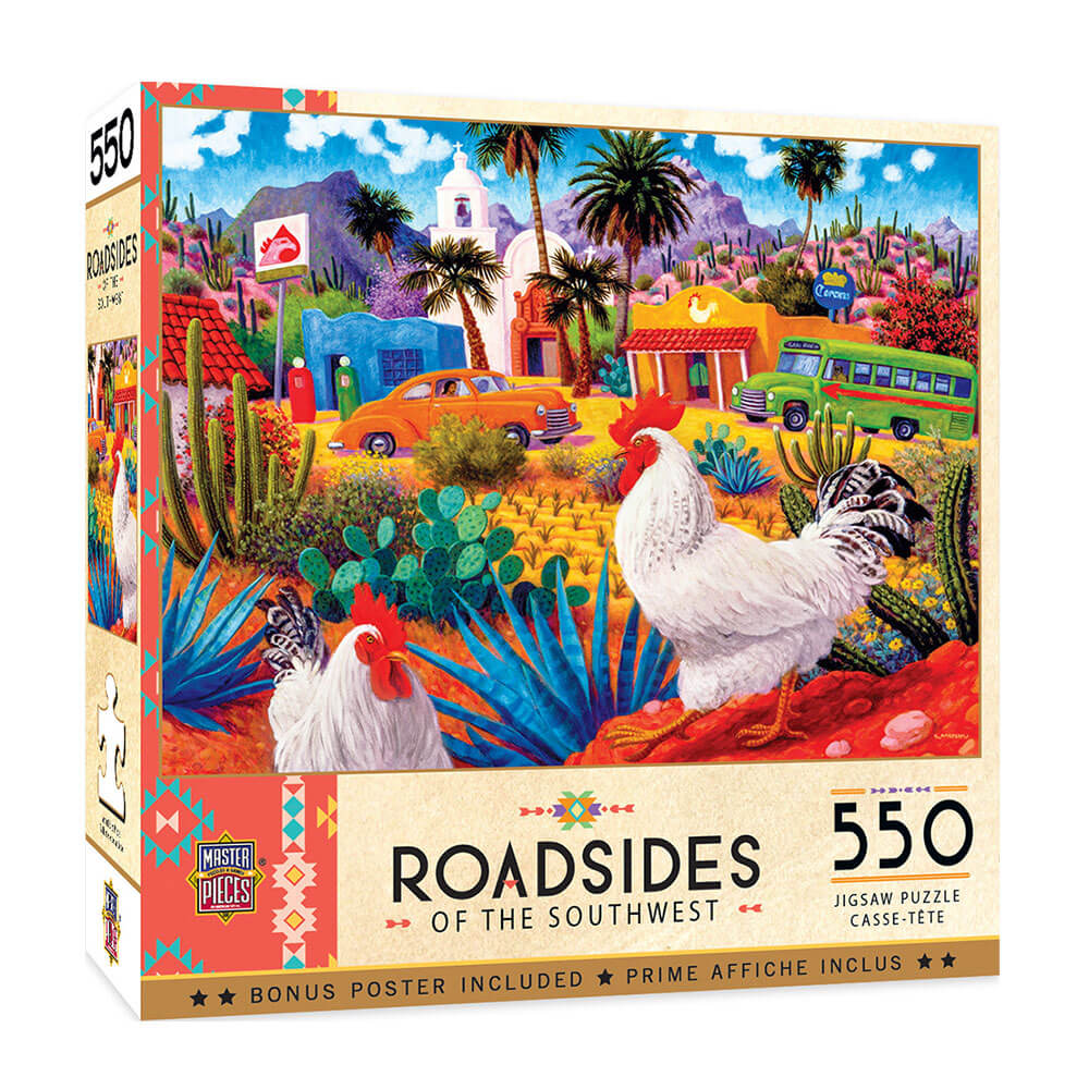 MP en bordure de route du S.W. Puzzle (550)