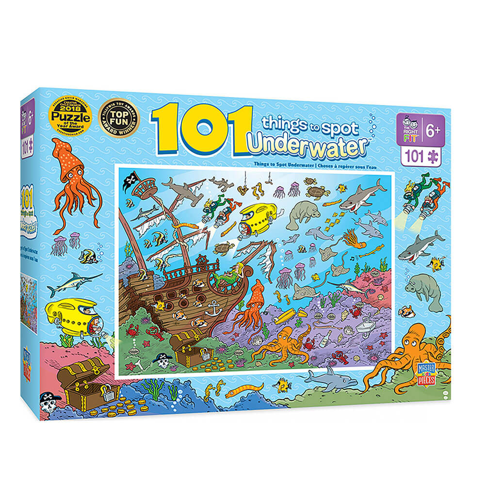 Masterpieces 101 Dinge, die es zu erkennen gilt. Puzzle