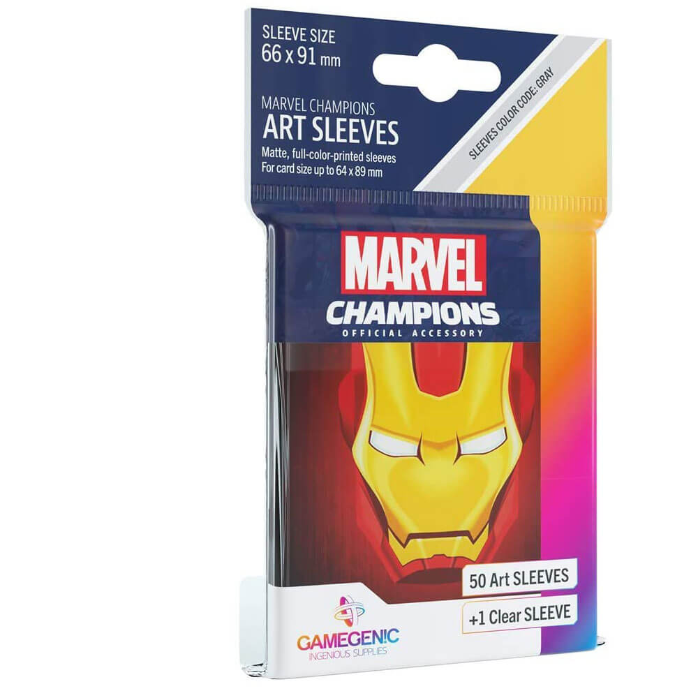 Maniche d'arte Marvel Champions (50/pacchetto)