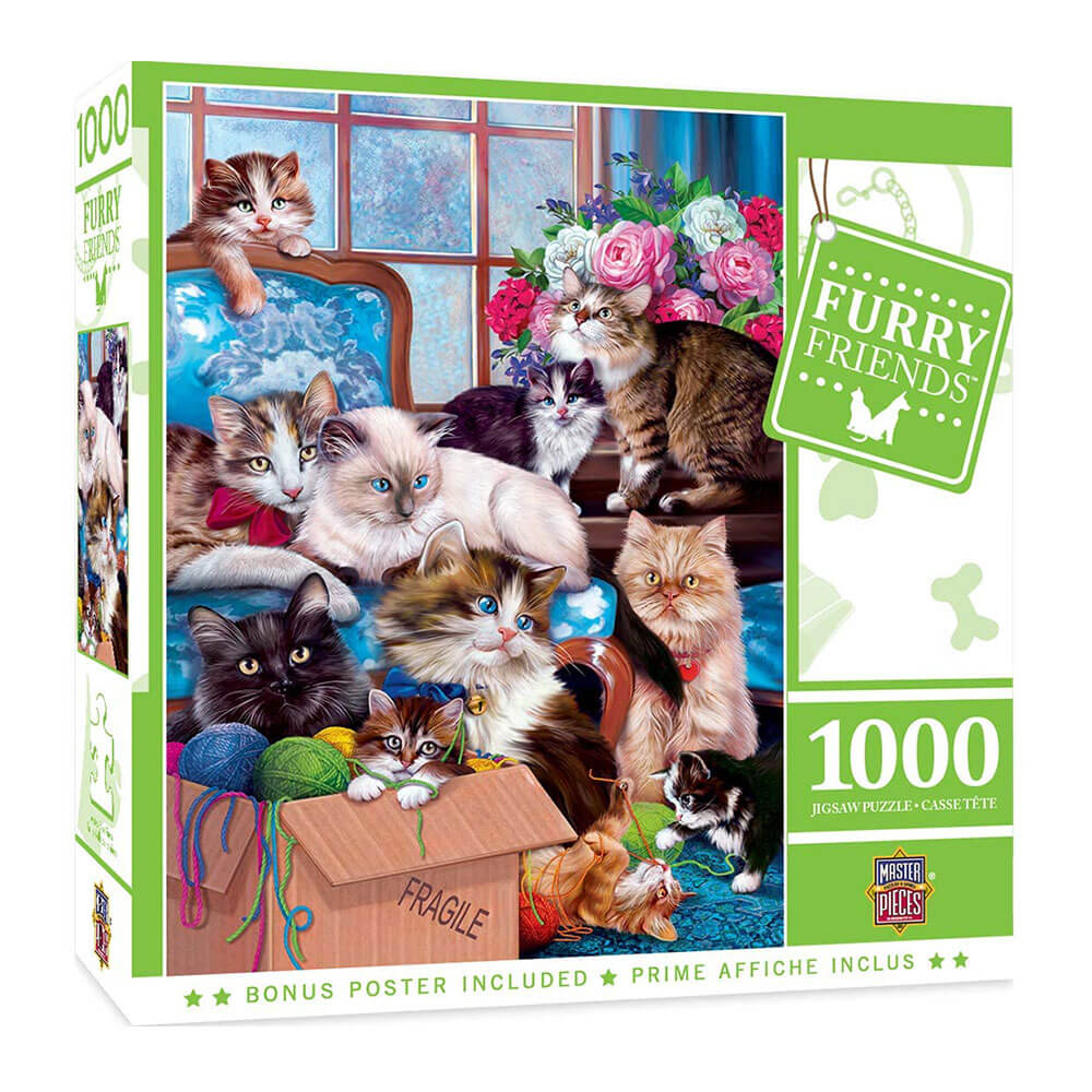 MP Furry Friends Puzzle (1000 PC)