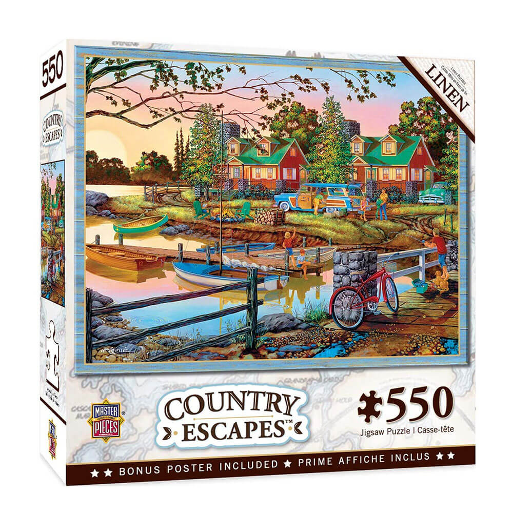 MP Country escapa quebra -cabeça (550 PCs)