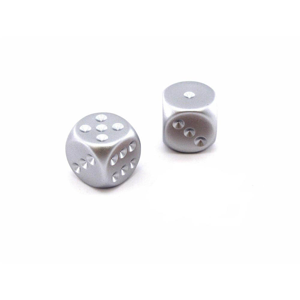 D6 DICE 16mm (2 terninger)