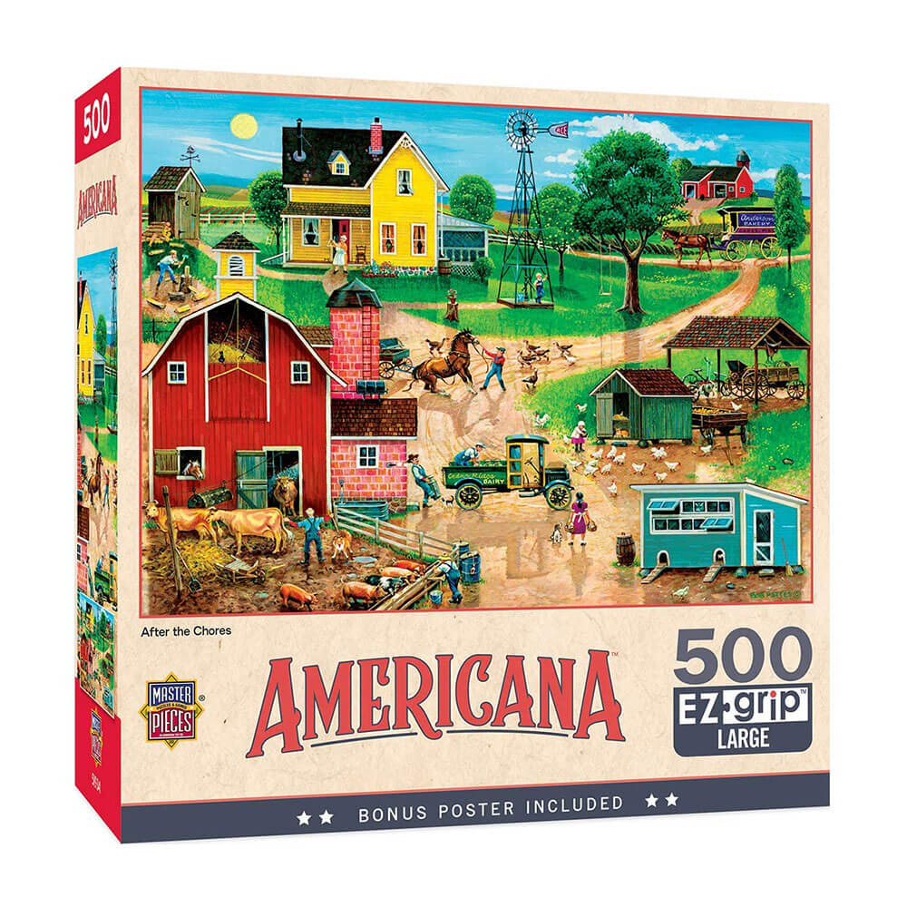 MP Americana door BP EZ Grip Puzzle (500s)