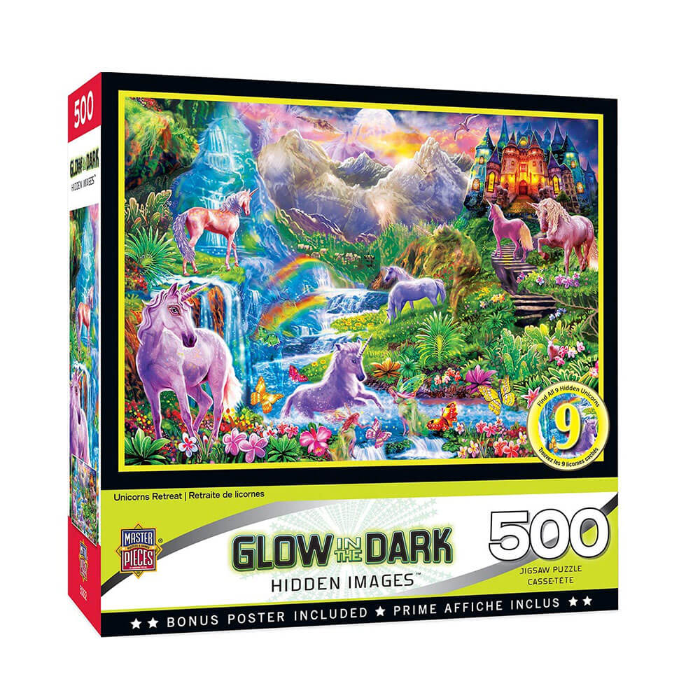 MP Hidden Image Glow Puzzle (500pcs)