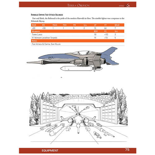 Mythic Role Play Game Terra Oblivion Supplement