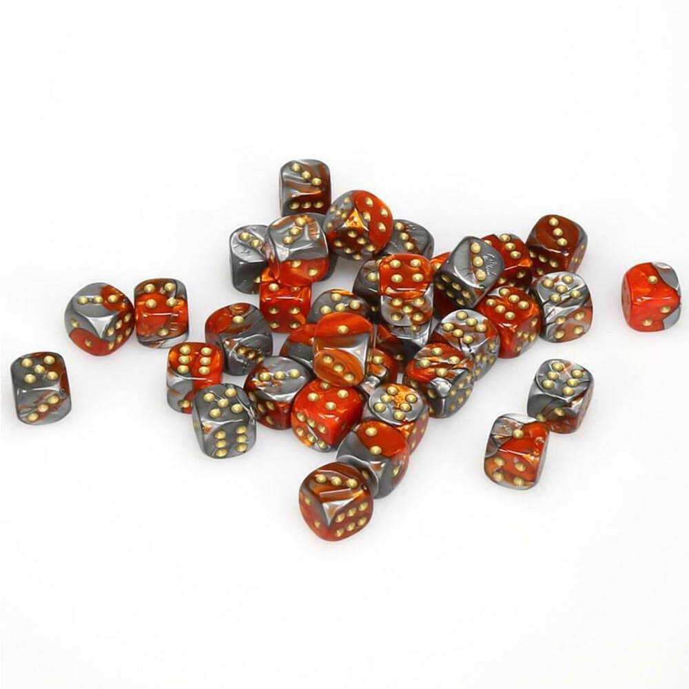 D6 Dice Gemini 12 mm (36 dés)