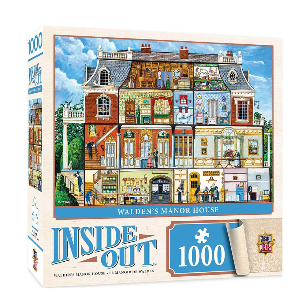 MP Inside Out Puzzle (1000 stk)