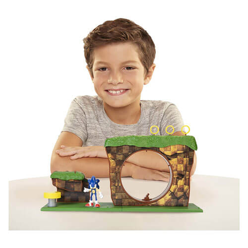 Sonic Green Hill Zone Playset