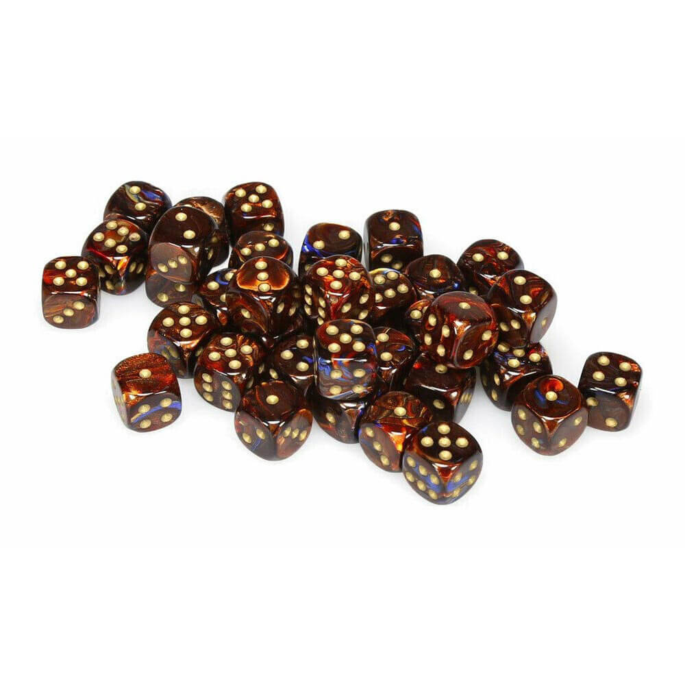 D6 DICE SCARAB 12mm (36 DICE)