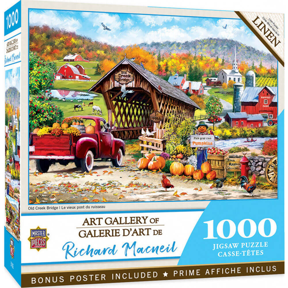 Puzzle de galerie d'art des chefs-d'œuvre 1000pc